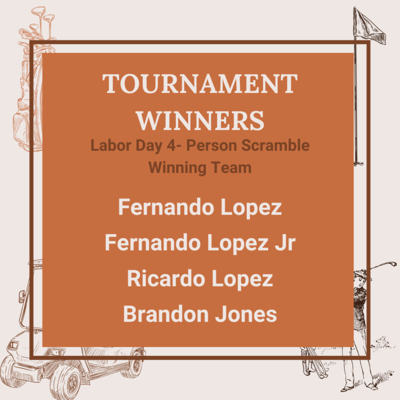 SPIGC 2024 Tournament Winners Labor Day